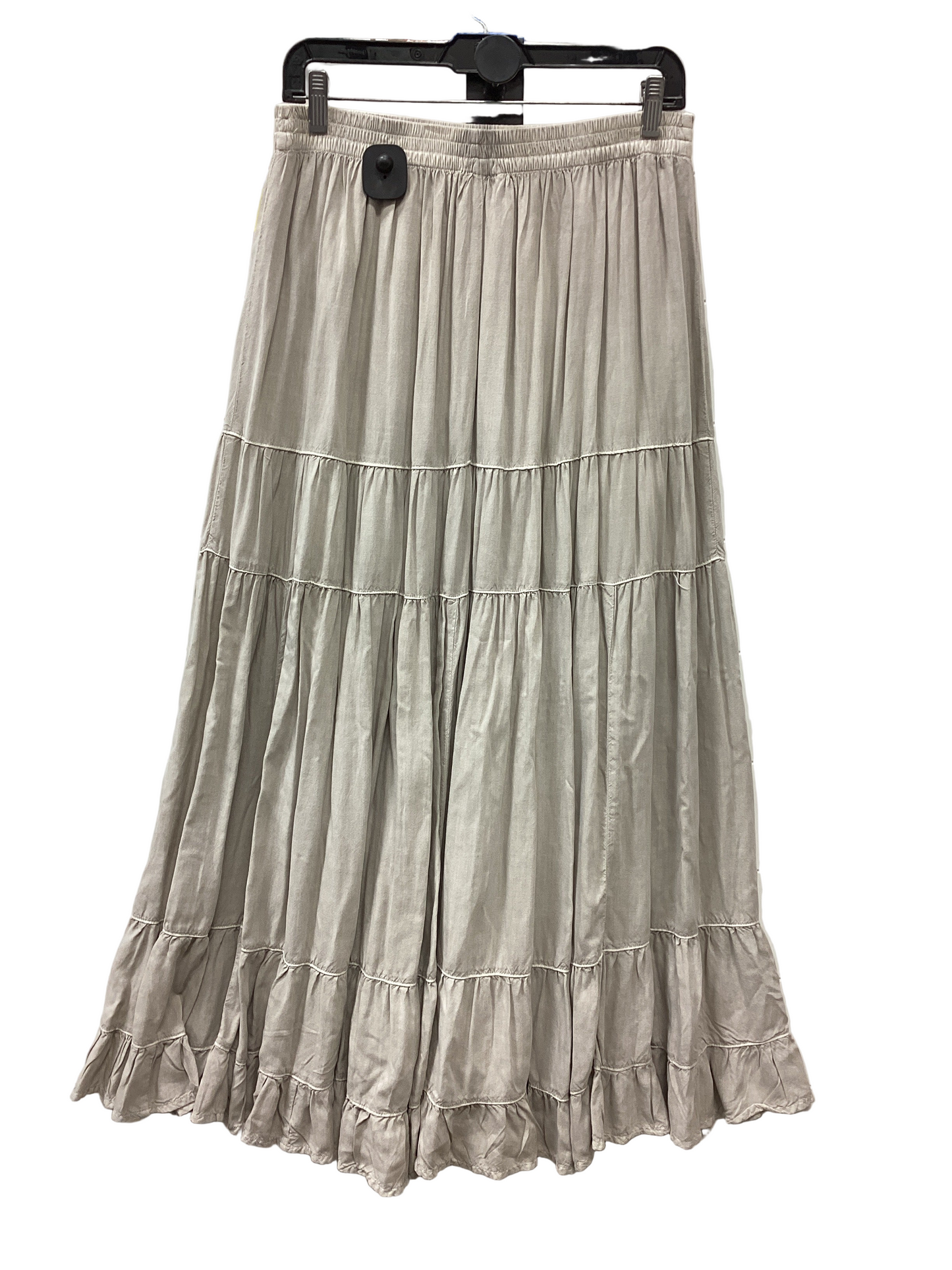 Skirt Maxi By American Eagle In Grey, Size:M