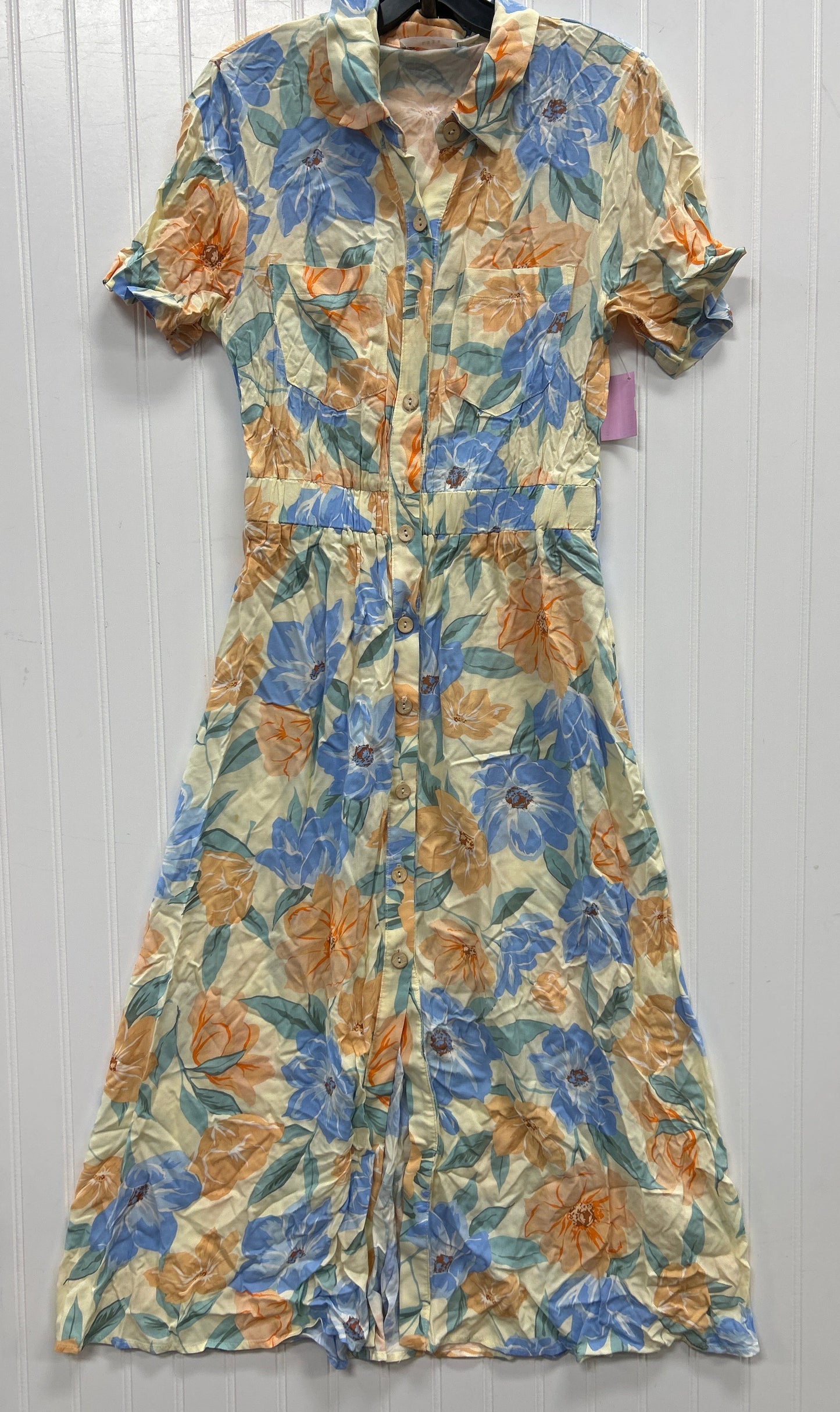 Dress Casual Maxi By Lush In Yellow, Size:M