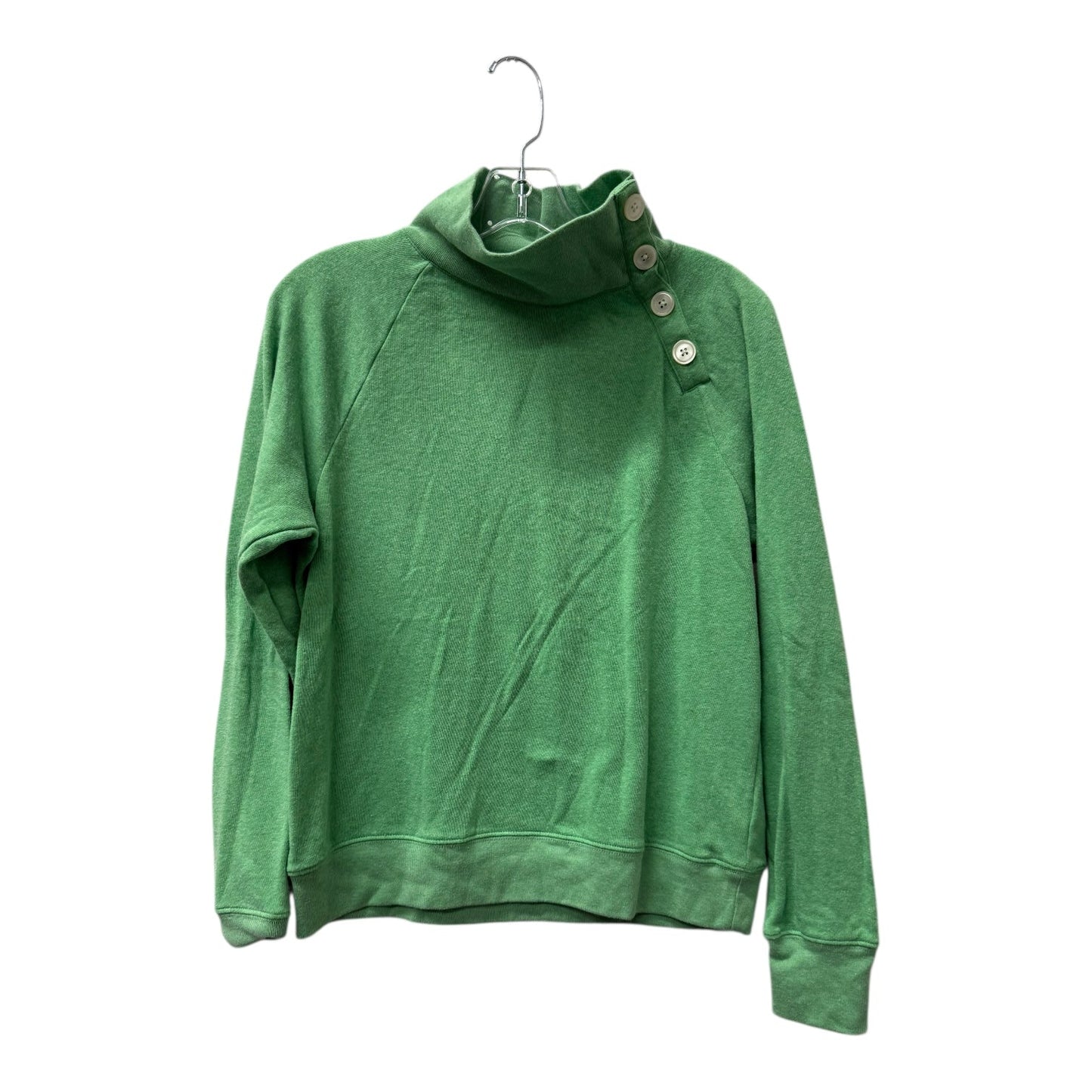Top Ls By J. Crew In Green, Size:S