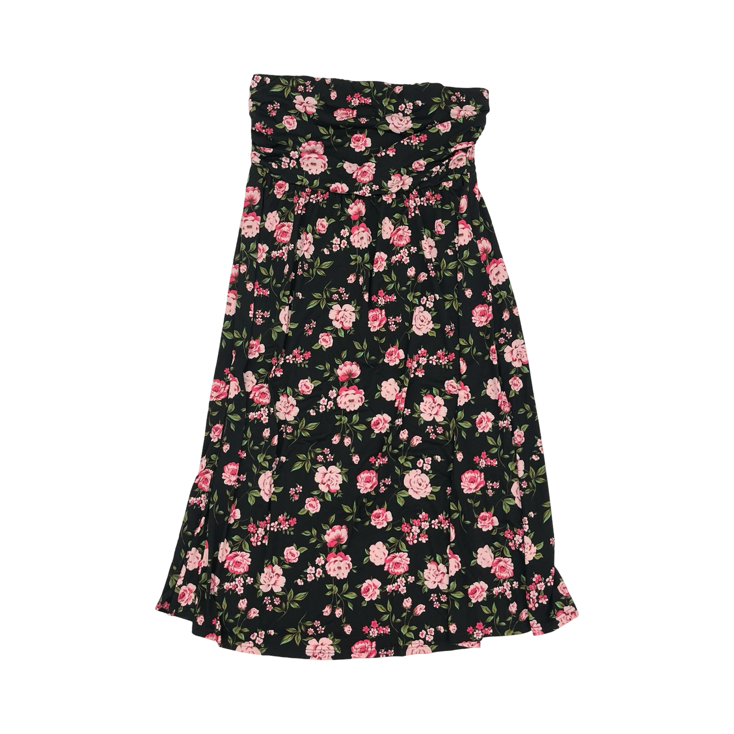 Dress Casual Midi By Btfbm In Floral Print, Size:Xxl