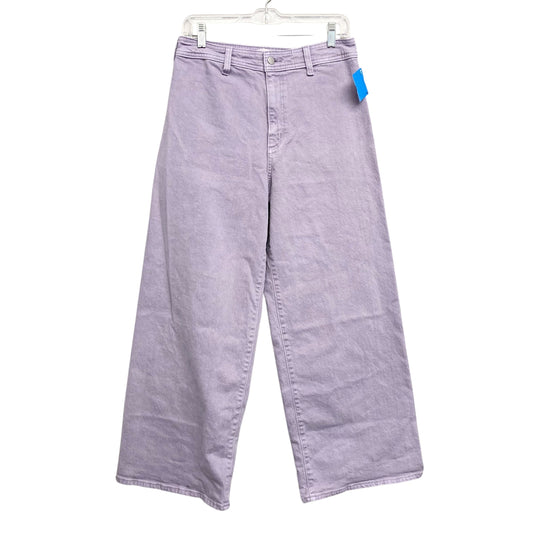 Jeans Wide Leg By Universal Thread In Purple, Size:8