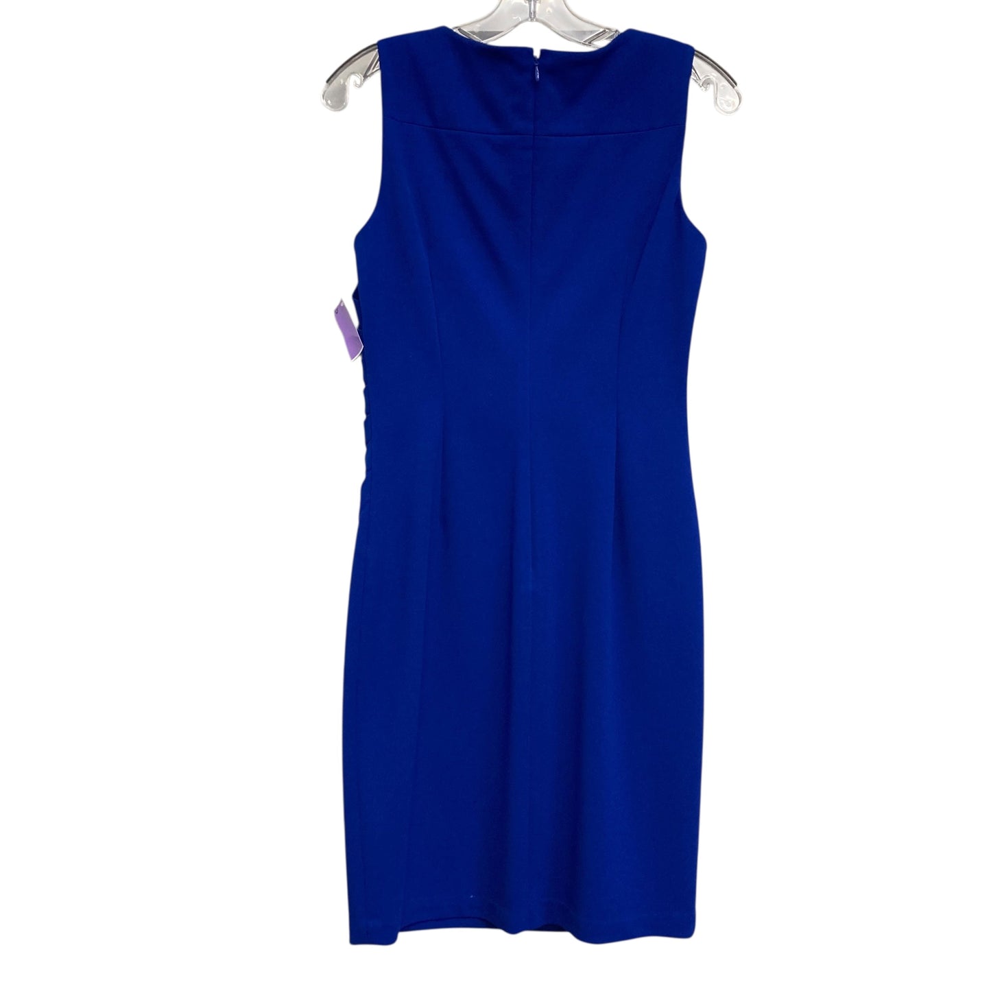 Dress Party Midi By Calvin Klein In Blue, Size:S