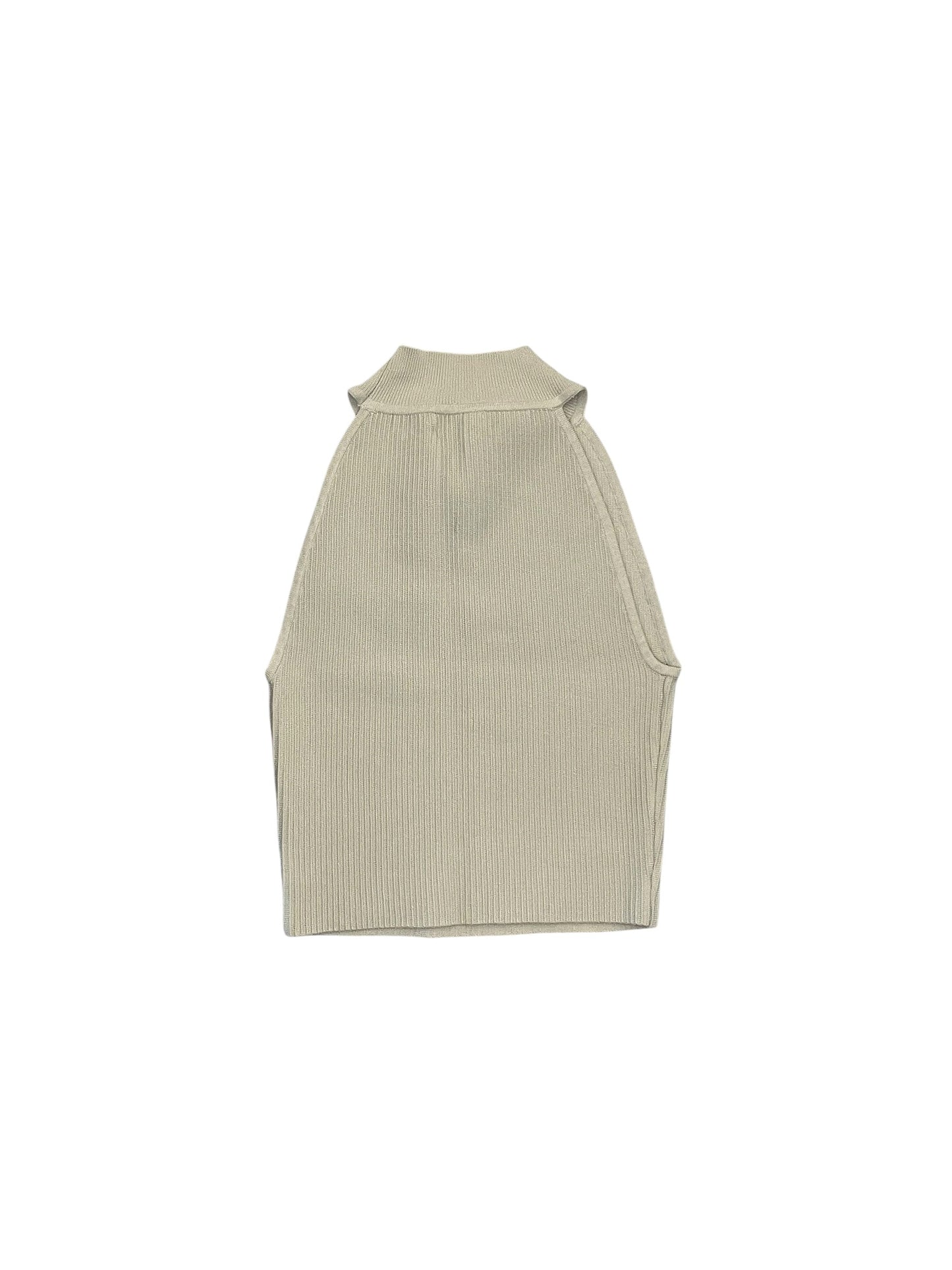 Top Sleeveless By Babaton In Tan, Size:Xs