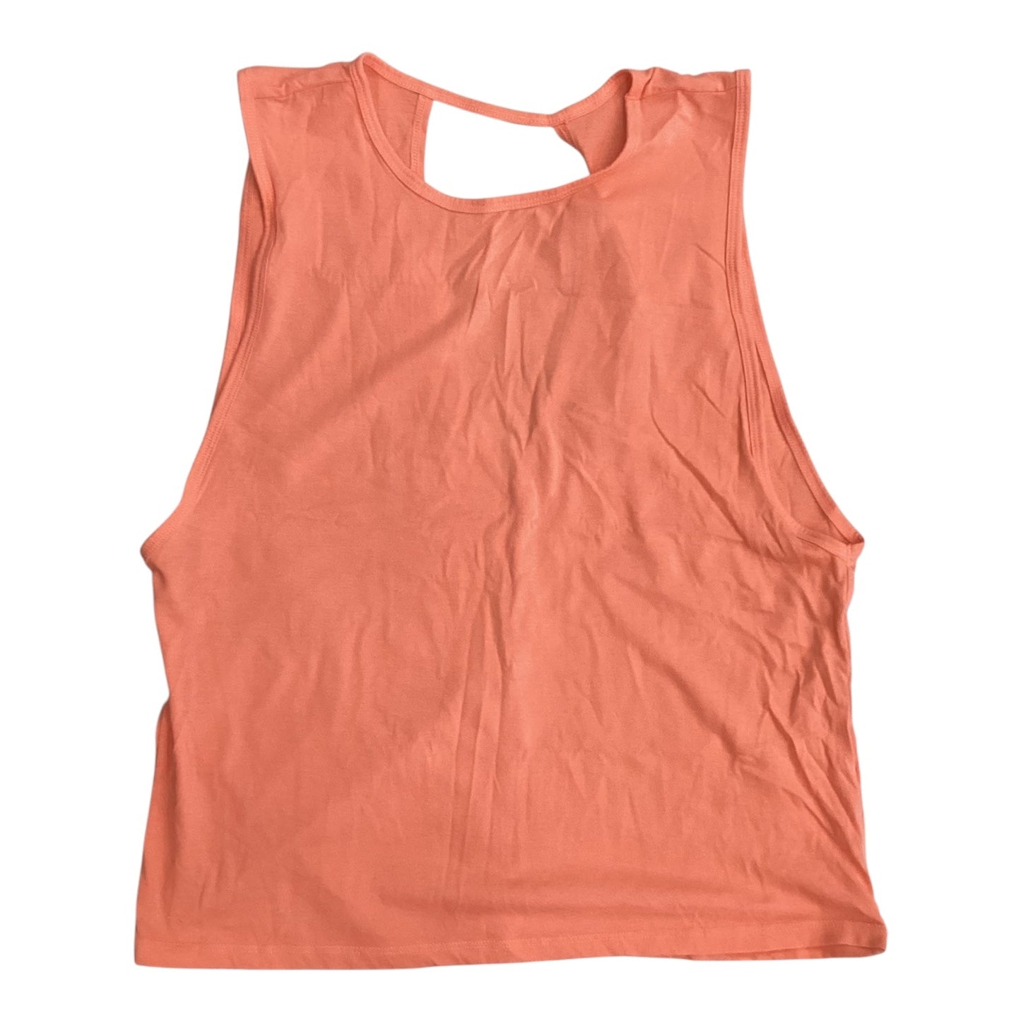 Athletic Tank Top By Fabletics In Orange, Size:M