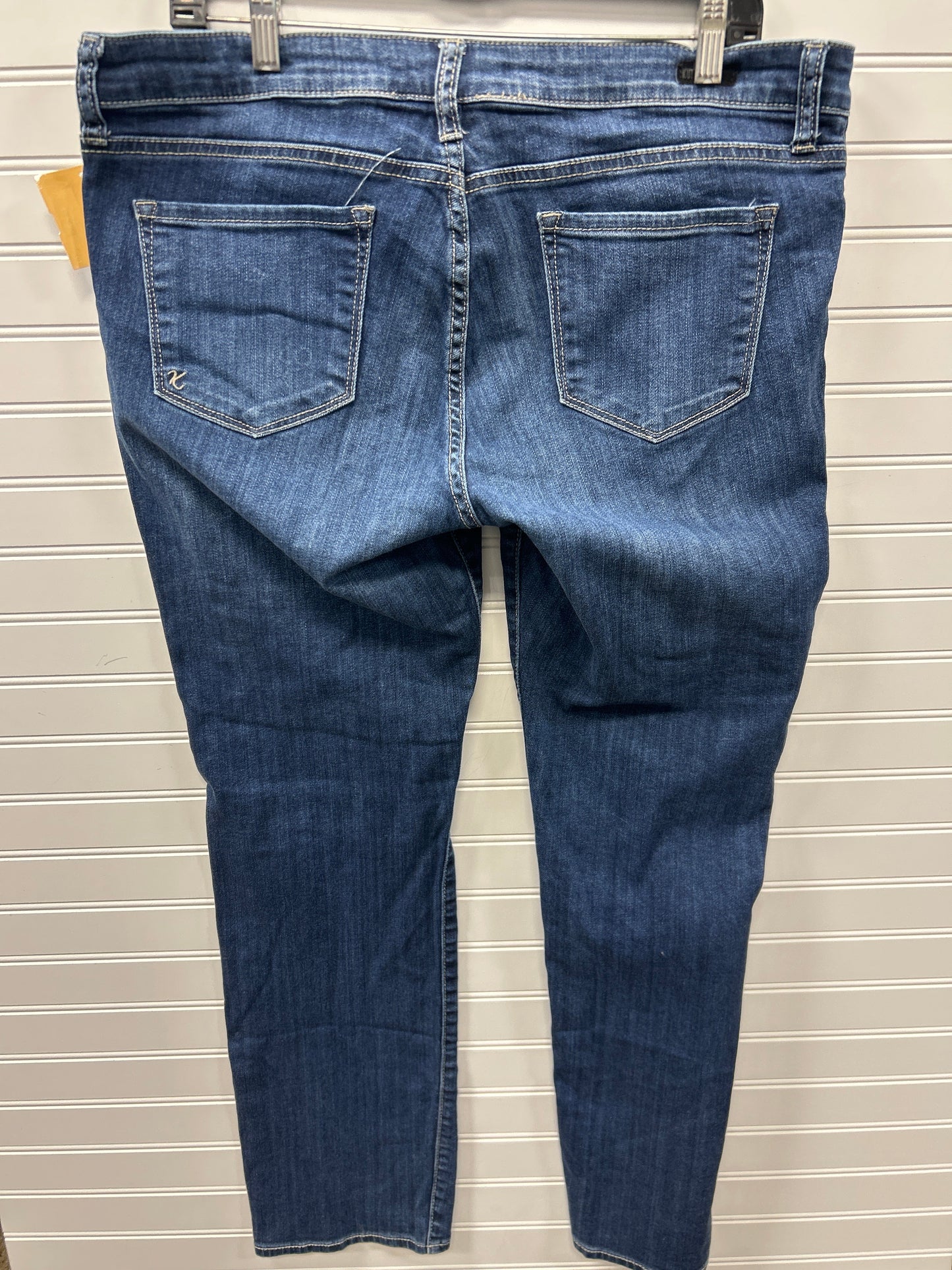 Jeans Boyfriend By Kut In Blue Denim, Size:14L