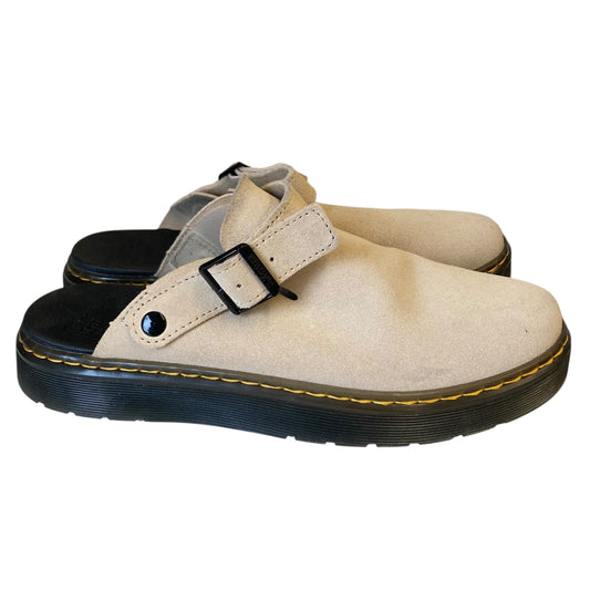 Shoes Flats By Dr Martens In Taupe, Size:12