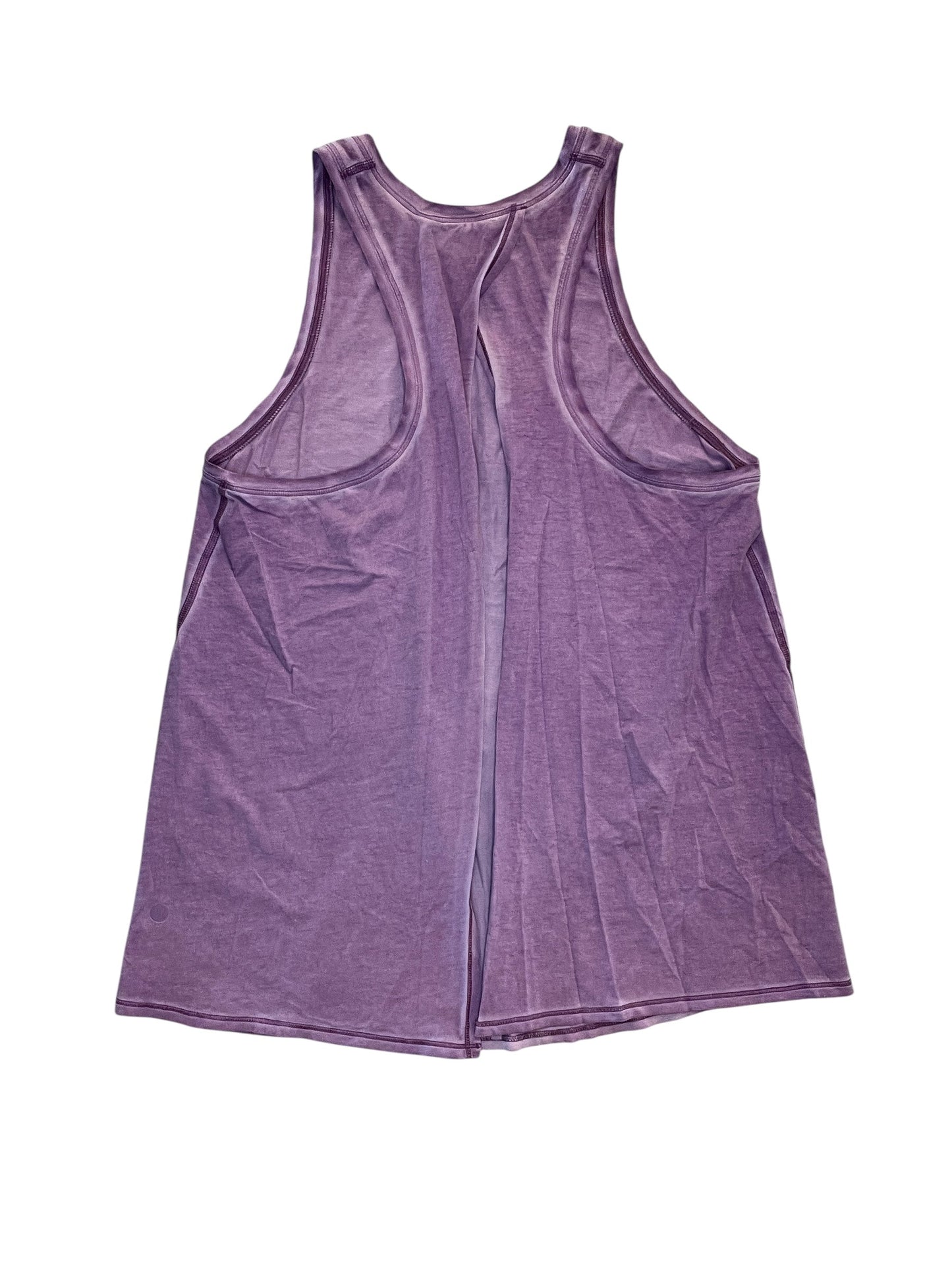 Athletic Tank Top By Lululemon In Purple, Size:M
