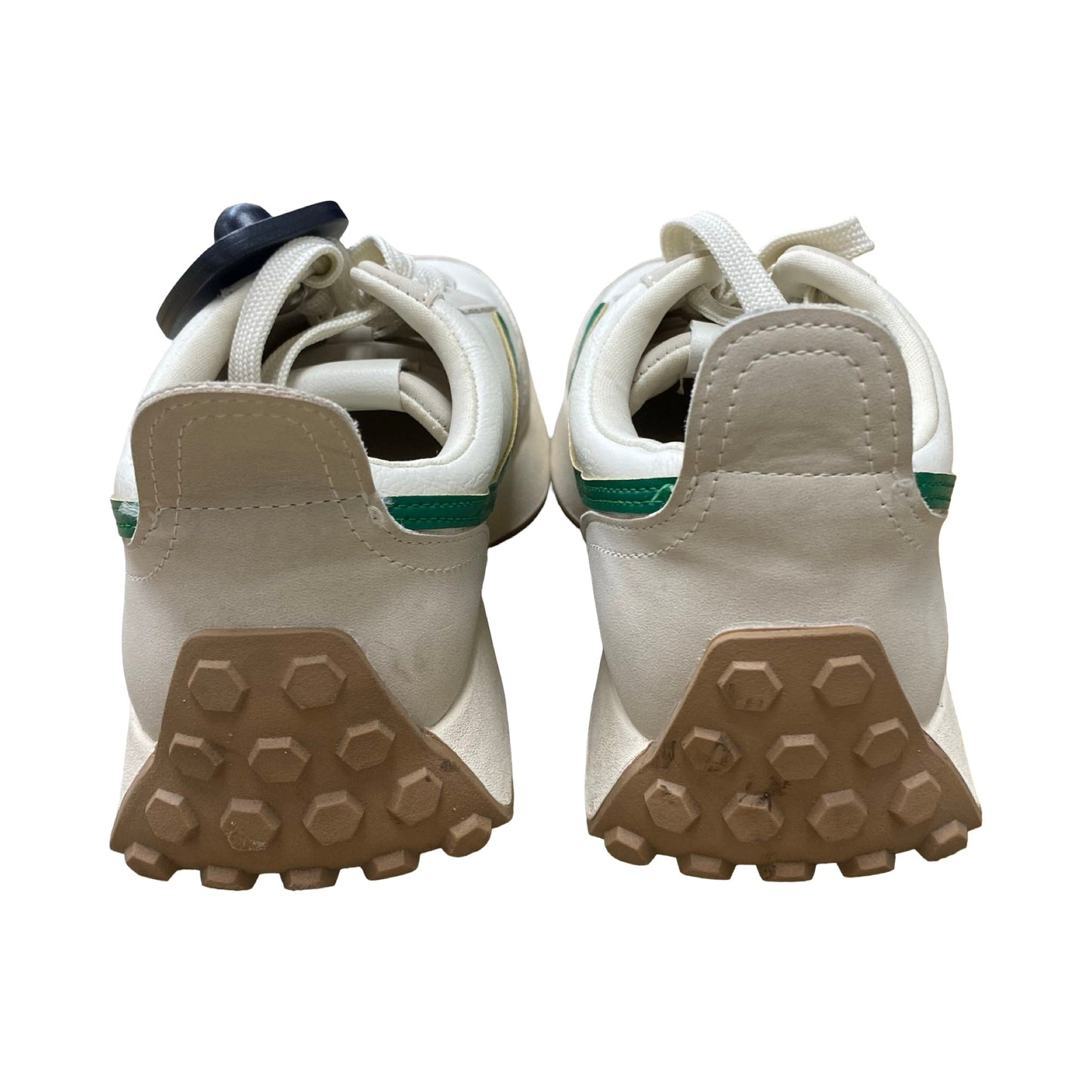 Shoes Sneakers By Dolce Vita In Green & White, Size:7.5