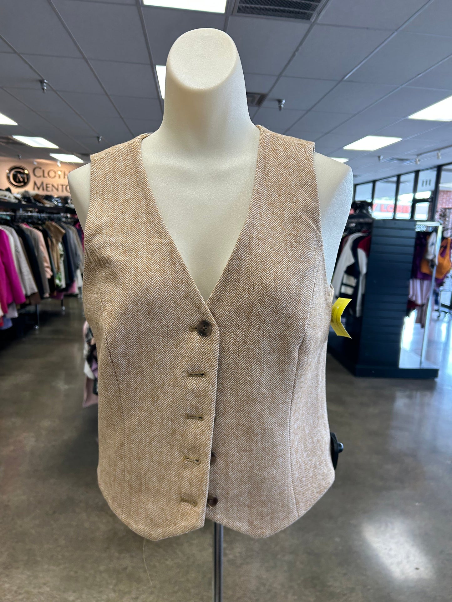 Vest Other By J. Crew In Brown, Size:4