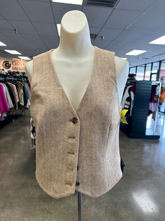 Vest Other By J. Crew In Brown, Size:4