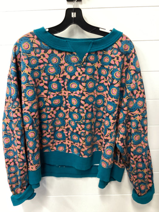 Sweatshirt Crewneck By Natural Life In Blue, Size:Xl