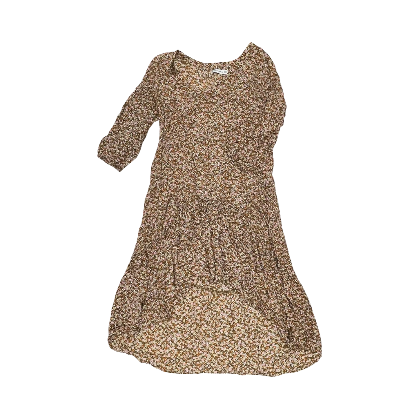 Dress Casual Maxi By Faithfull The Brand In Brown, Size:S