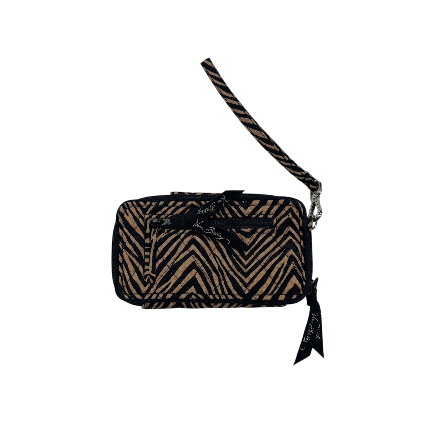 Wallet By Vera Bradley In Black & Brown, Size:Small