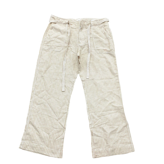 Pants Linen By Gap In Striped Pattern, Size:18