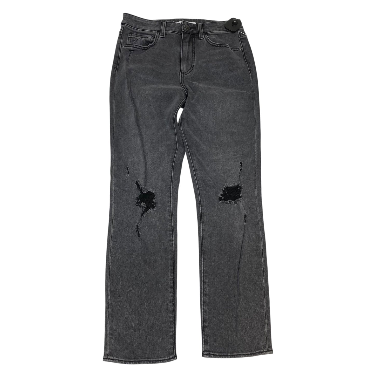 Jeans Straight By Sam Edelman In Black Denim, Size:2