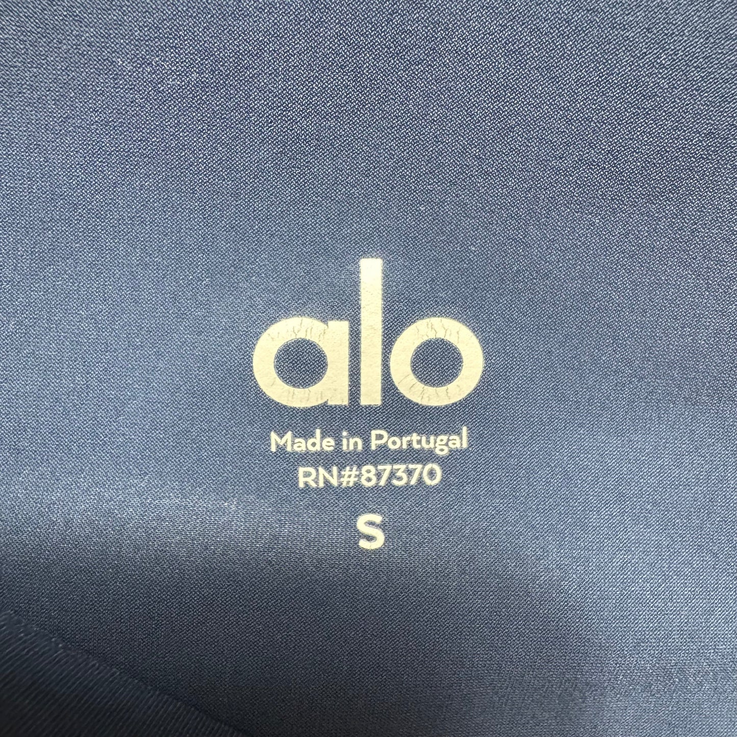 Athletic Leggings By Alo In Blue, Size: S