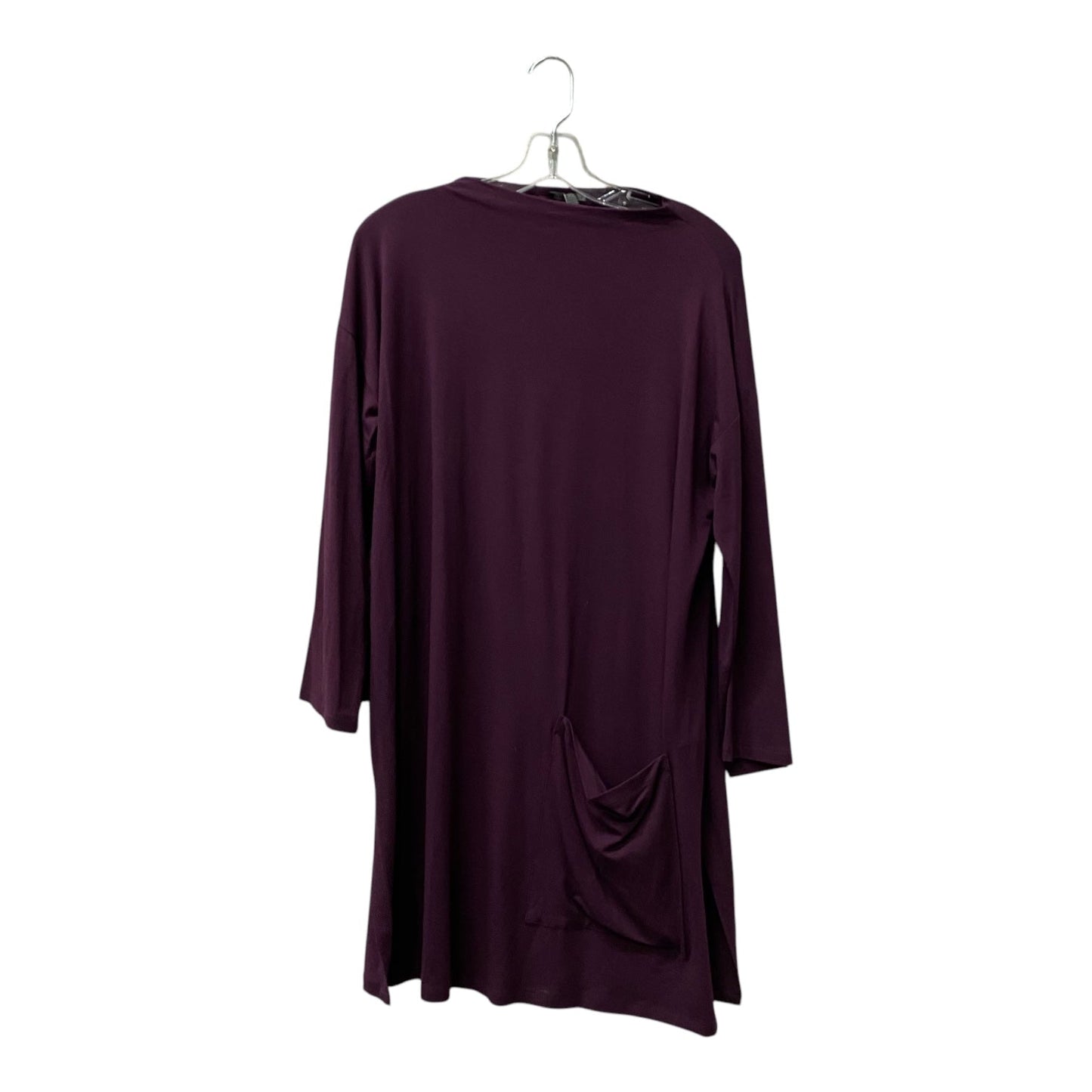 Dress Casual Short By Eileen Fisher In Purple, Size:M