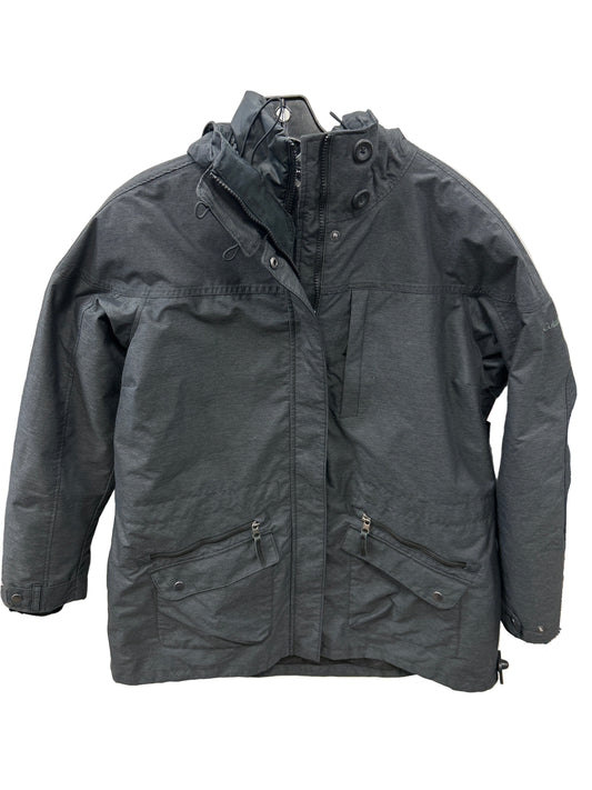 Coat Puffer & Quilted By Columbia In Grey, Size:1X