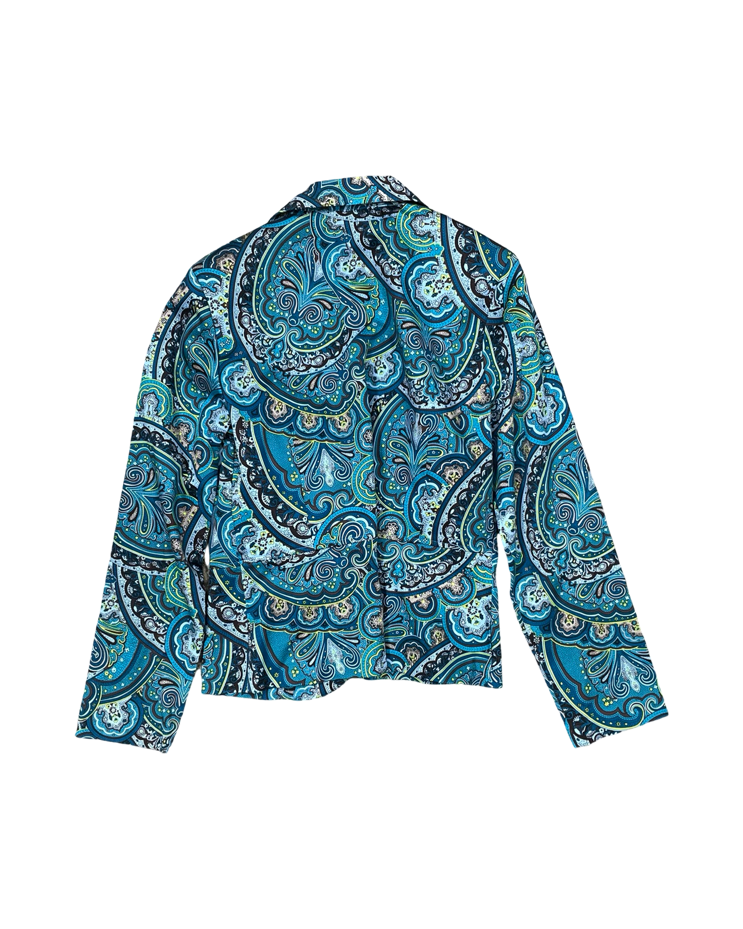 Blazer By Bamboo Traders In Teal, Size:M