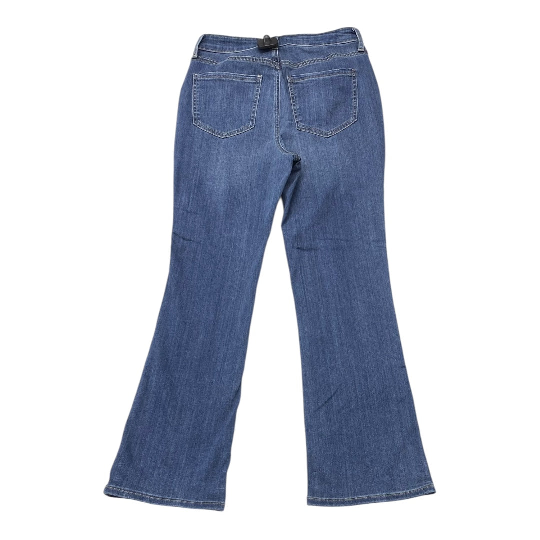 Jeans Boot Cut By Not Your Daughters Jeans In Blue Denim, Size:0
