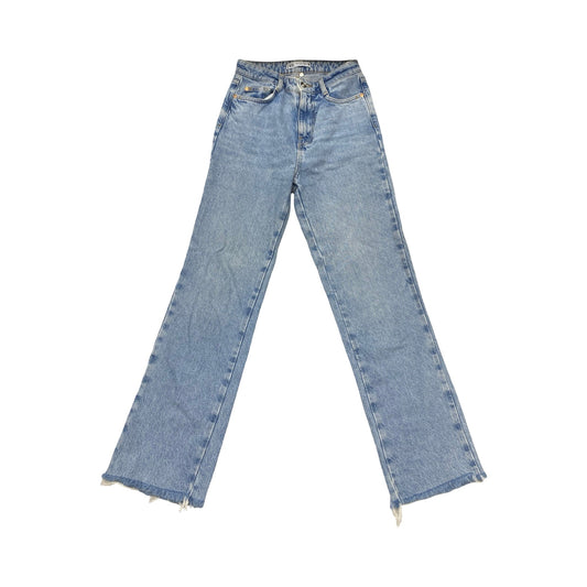 Jeans Straight By Zara In Blue, Size:2