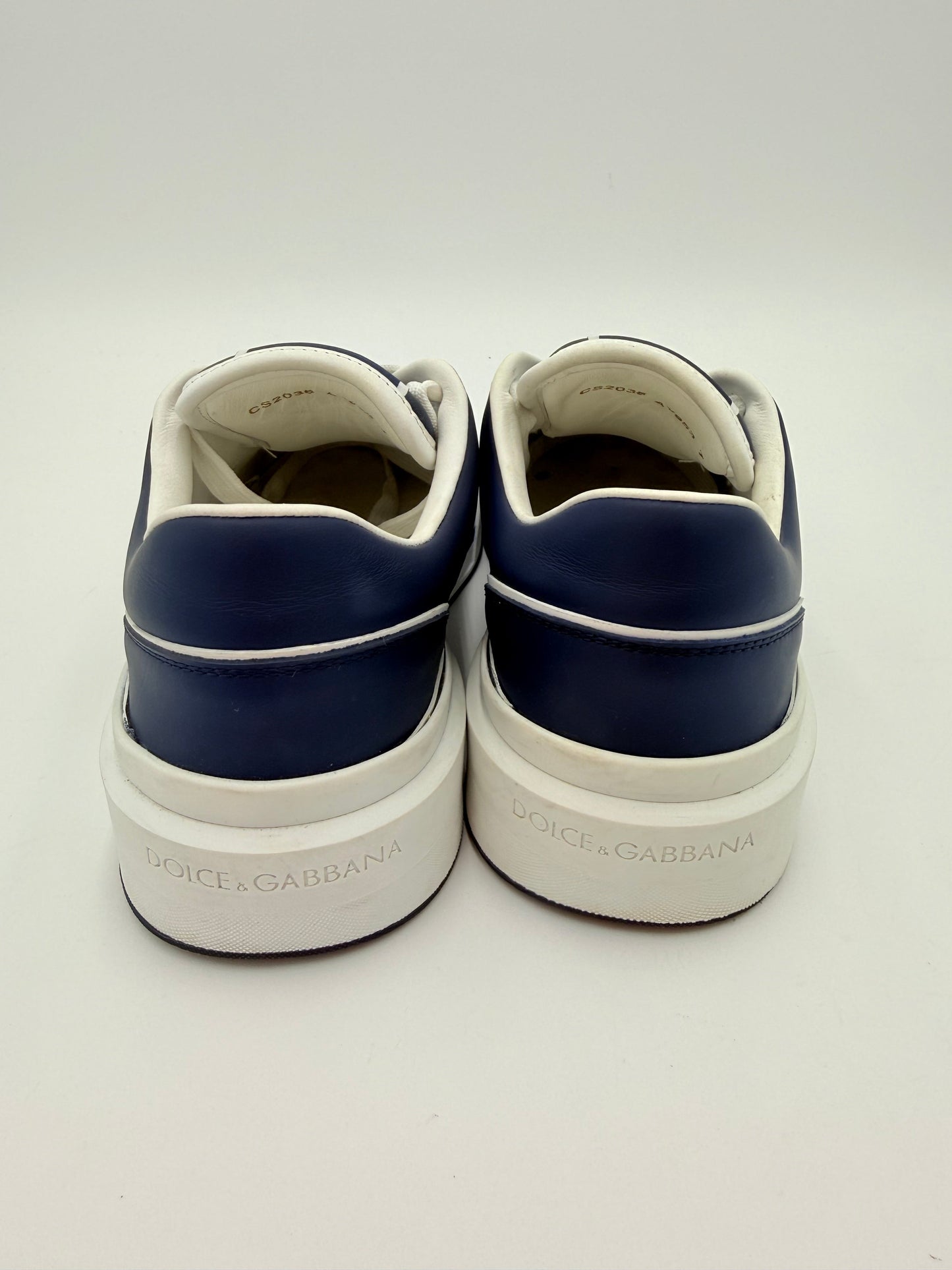 Shoes Luxury Designer By Dolce And Gabbana In Blue, Size:9.5