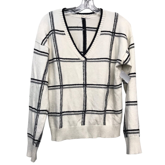Sweater By Moth In Black & Cream, Size:M