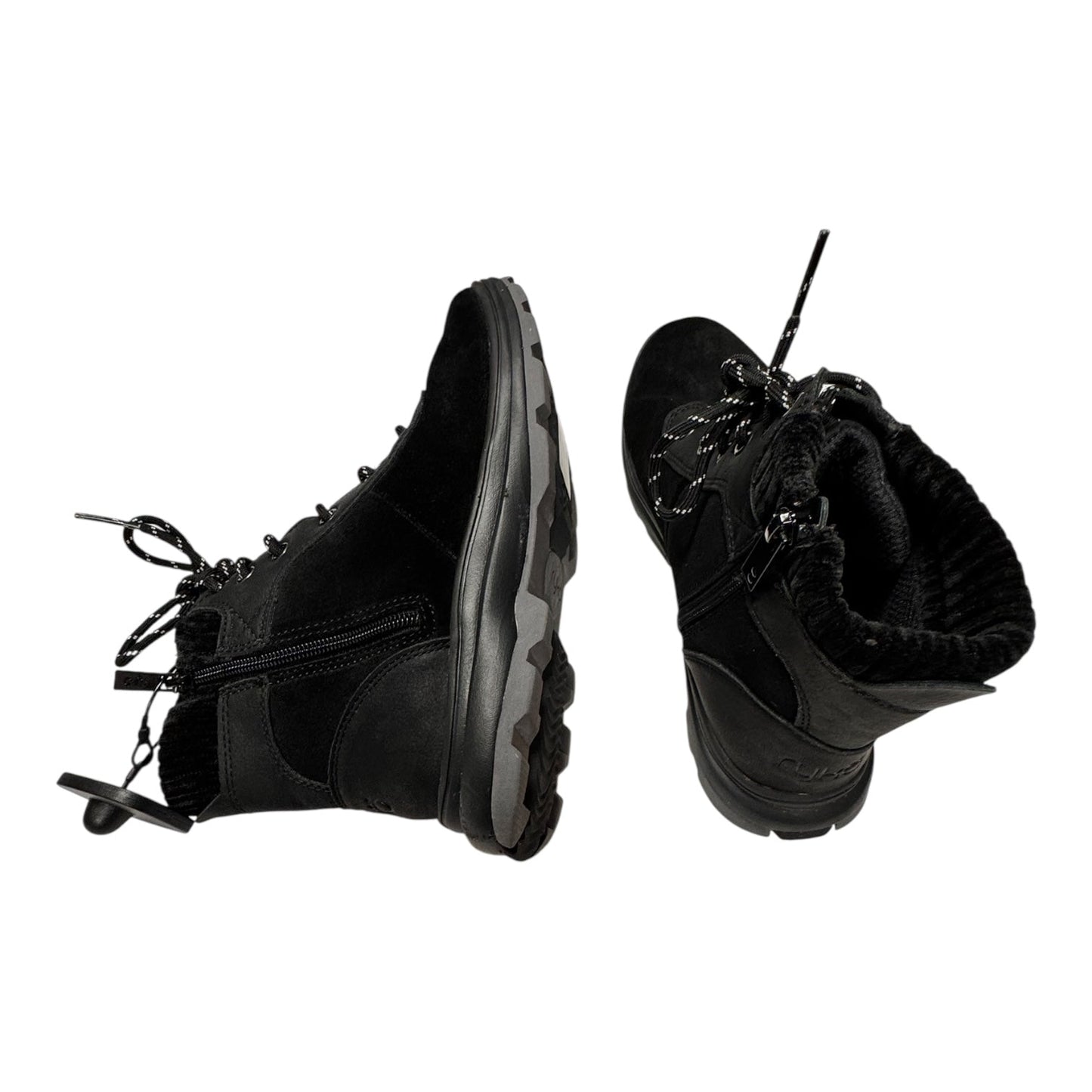 Boots Snow By Ryka In Black, Size:7.5