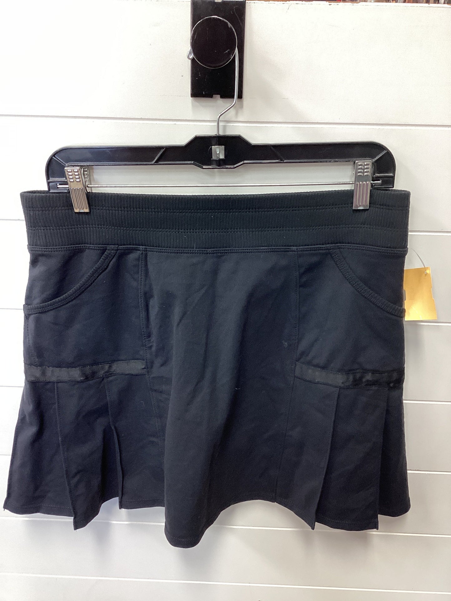 Athletic Skort By Athleta In Black, Size:M