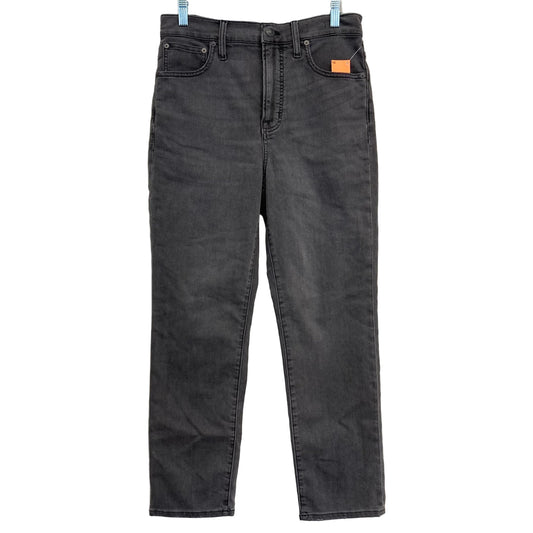 Jeans Straight By Madewell In Grey Denim, Size:6