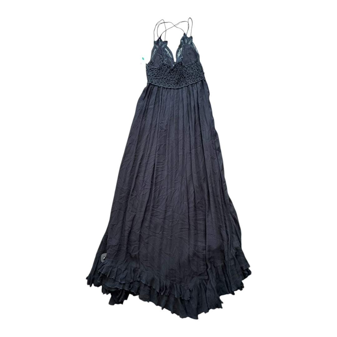 Dress Casual Maxi By Free People In Black, Size:S