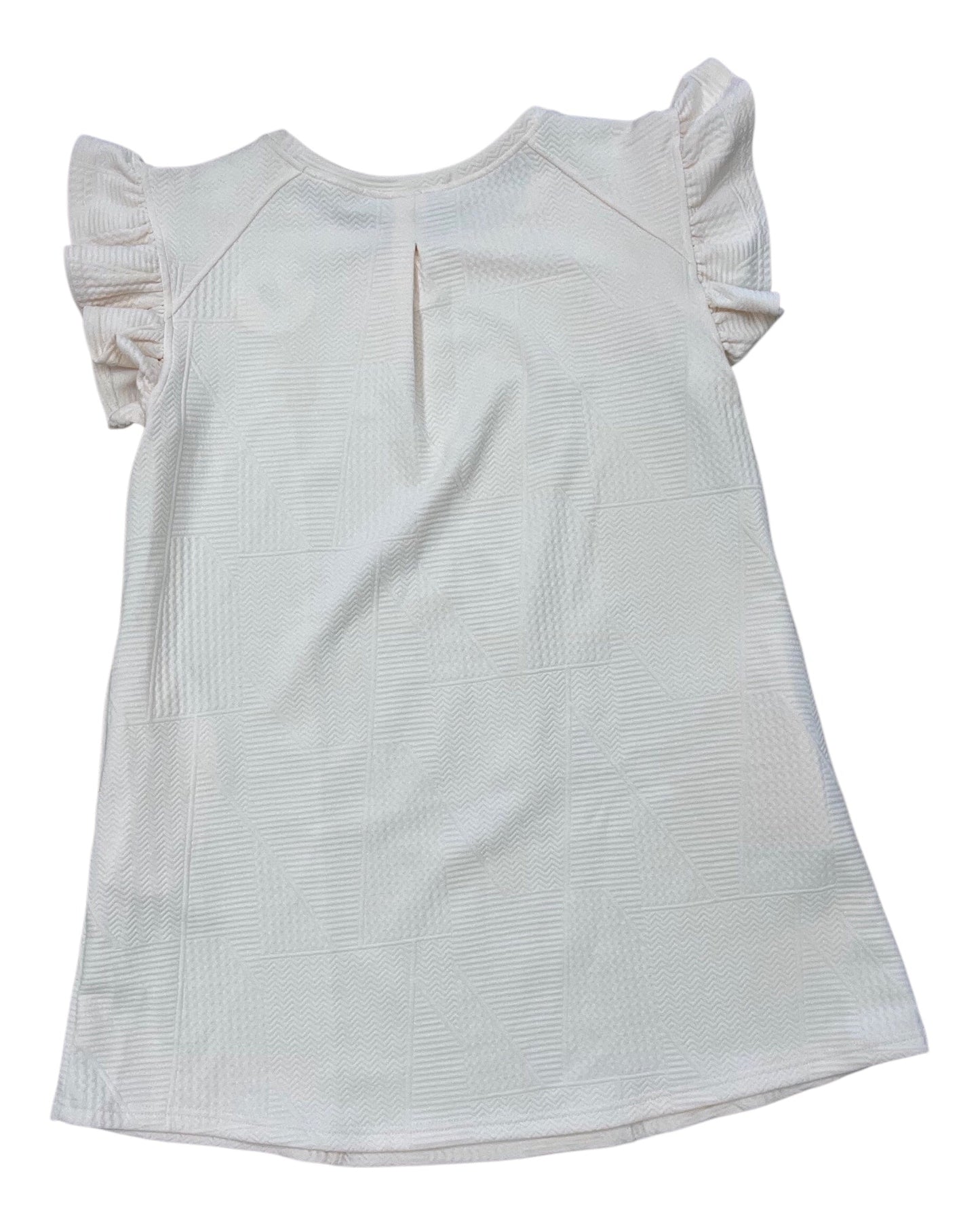 Dress Casual Short By Umgee In Cream, Size:M