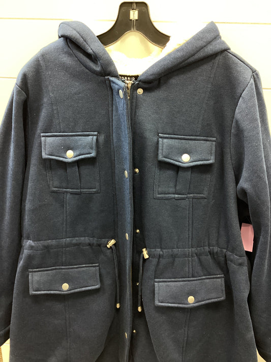 Coat Other By Torrid In Blue, Size:3X