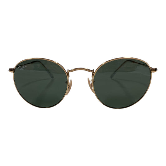 Sunglasses Designer By Ray Ban In Gold