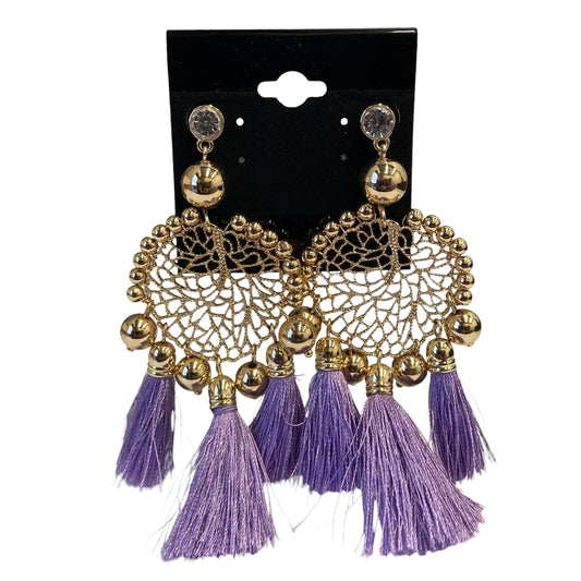 Earrings Designer By Lilly Pulitzer In Purple