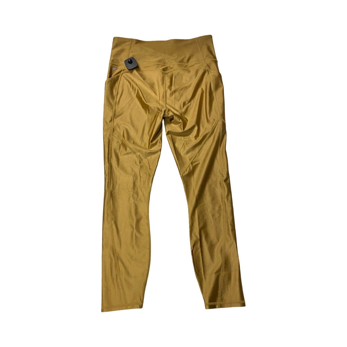 Athletic Leggings By Fabletics In Gold, Size:L