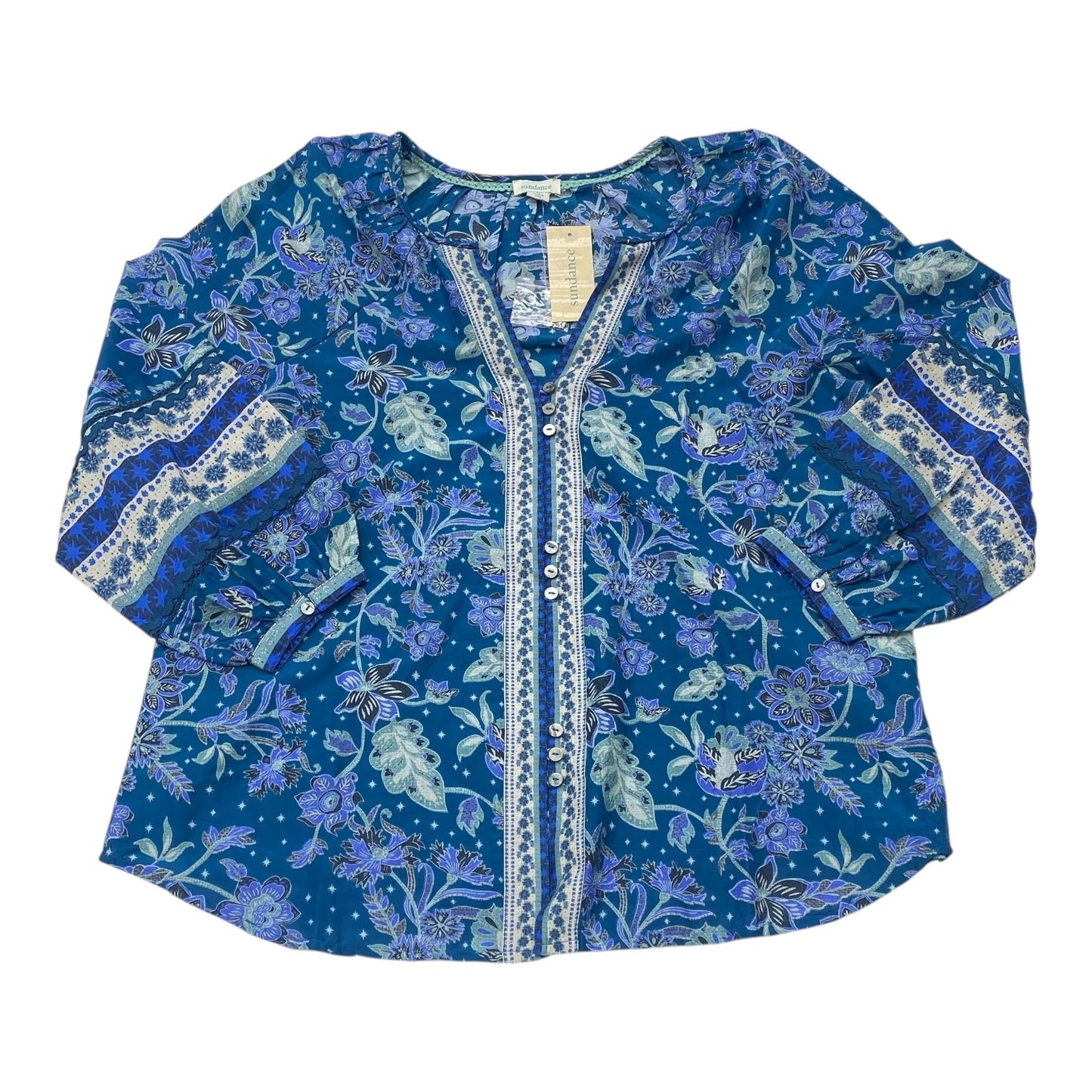 Top Ls By Sundance In Blue, Size:M
