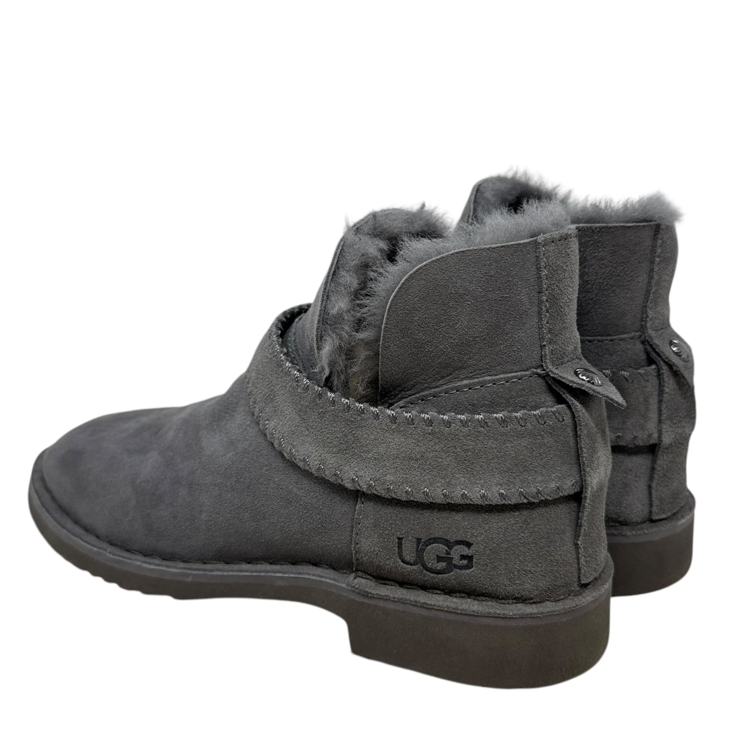 Mckay Boots Designer By Ugg In Grey, Size: 8
