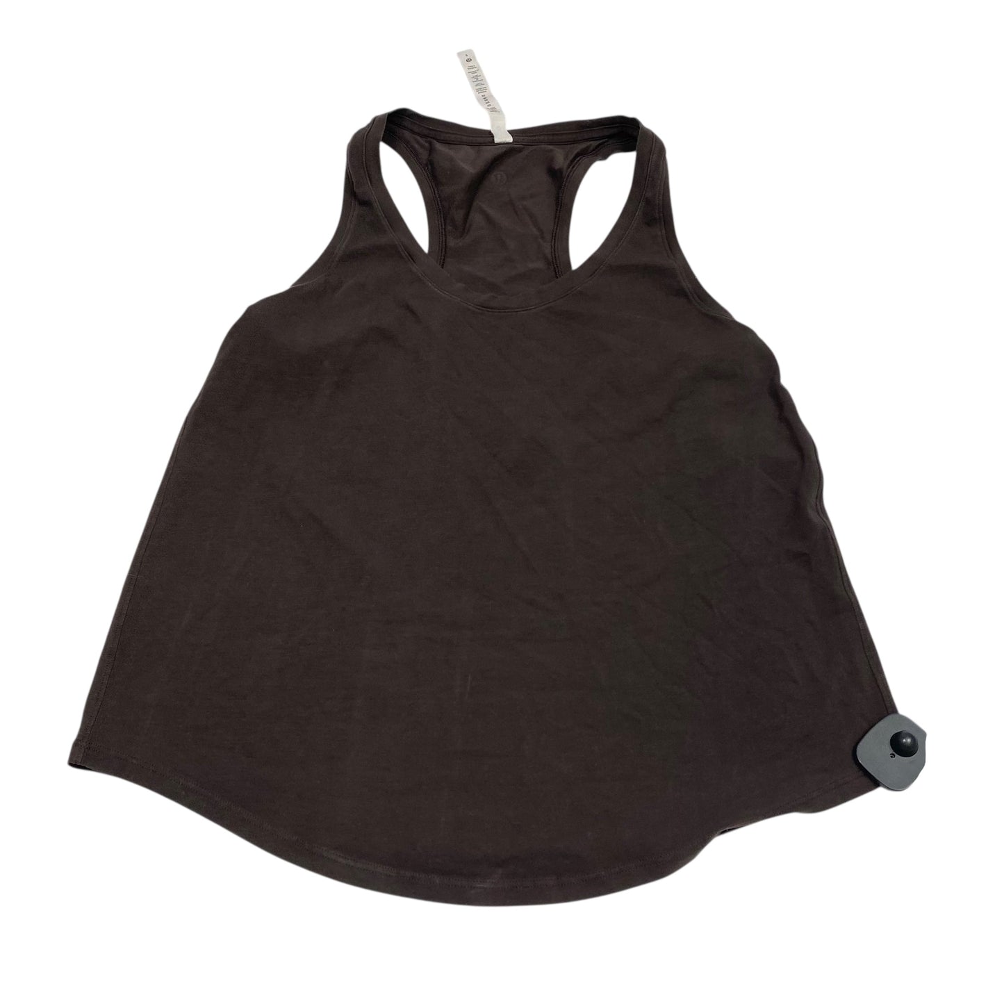 Athletic Tank Top Designer By Lululemon In Brown, Size:M