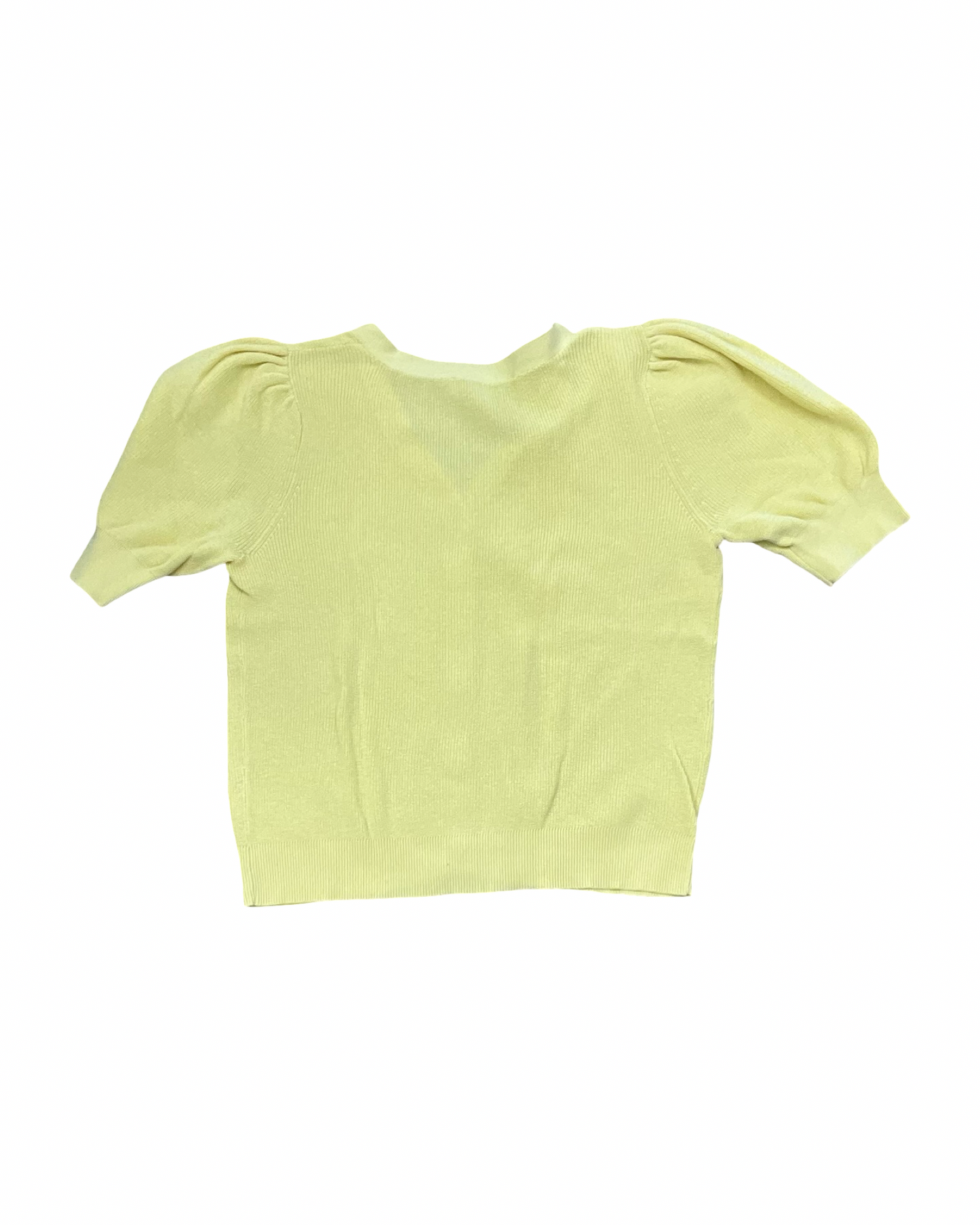 Sweater Ss By Loft In Yellow, Size:M