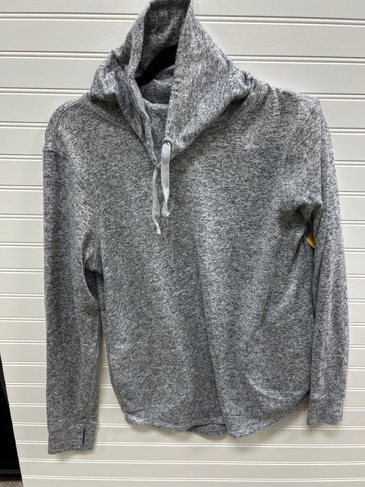 Athletic Top Ls Collar By Old Navy In Grey, Size:M