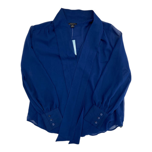 Top Ls By Ann Taylor In Blue, Size:Sp