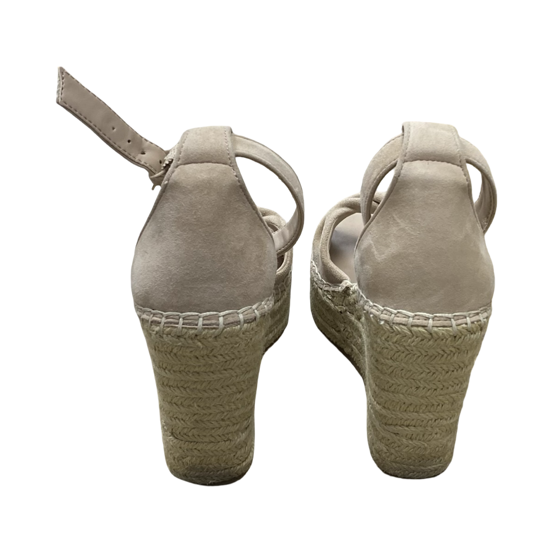 Shoes Heels Wedge By Kenneth Cole In Cream, Size:6