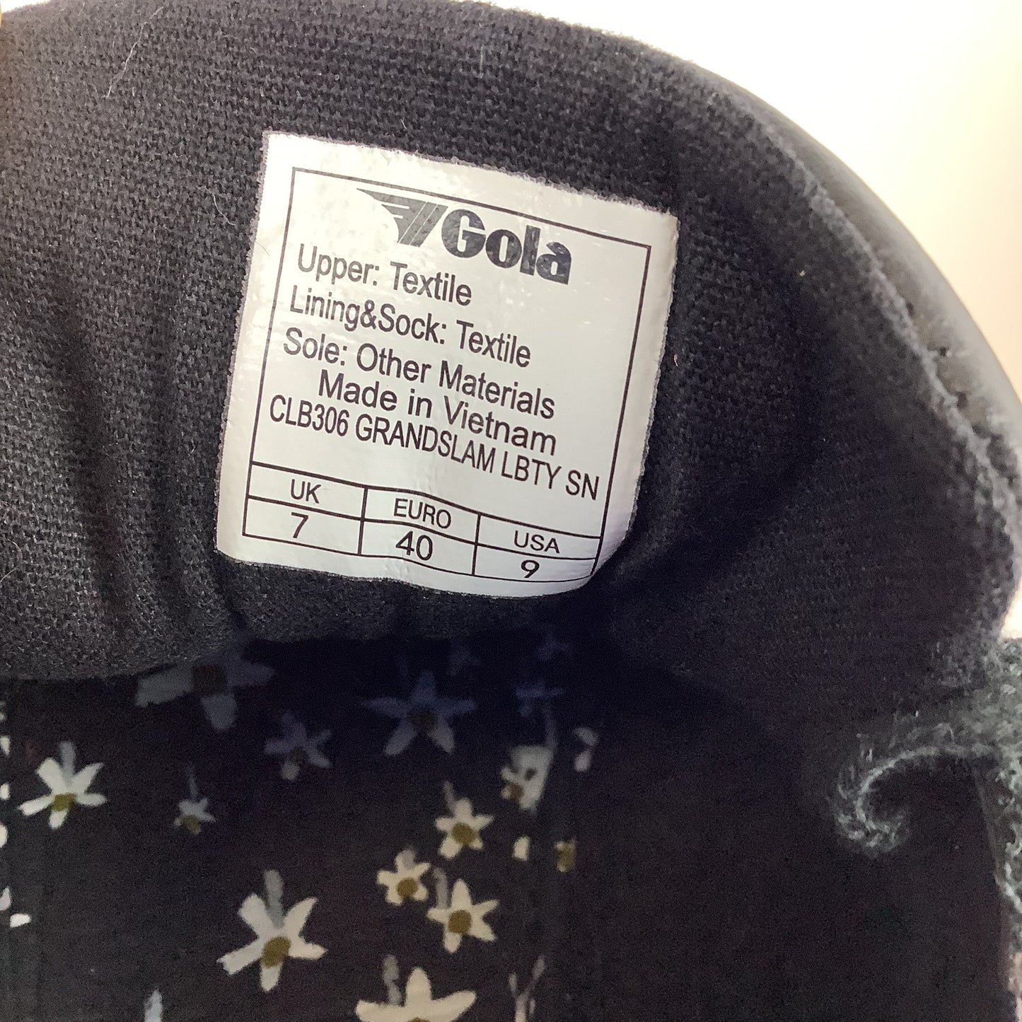 Shoes Sneakers By Gola In Black, Size: 9