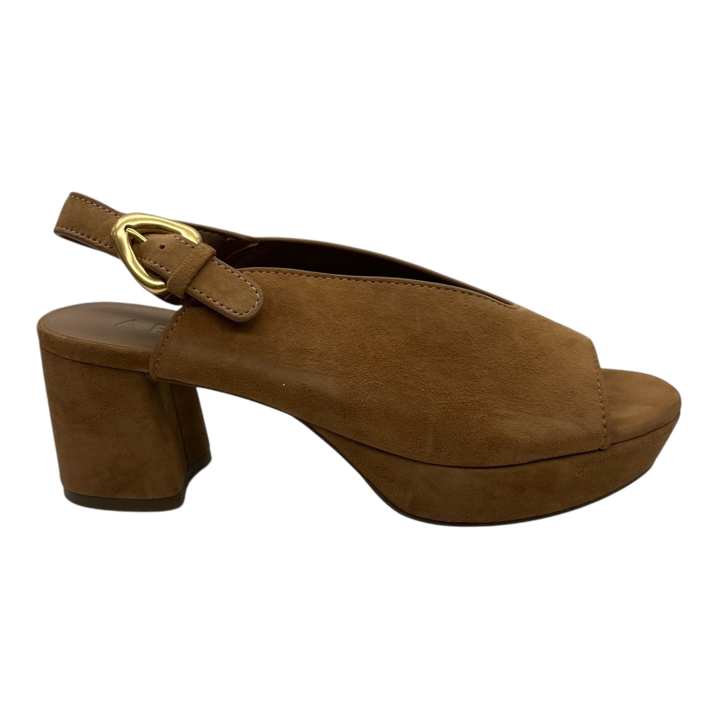 Shoes Heels Block By Aerosoles In Brown, Size:7