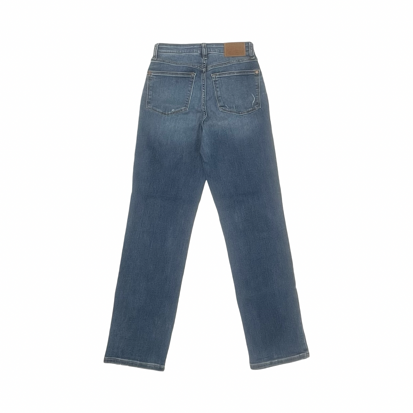 Jeans Straight By Judy Blue In Blue Denim, Size:0