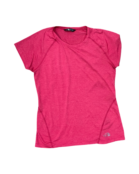 Athletic Top Ss By The North Face In Pink, Size:L