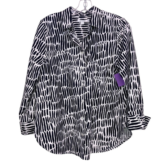 Top Ls By Chicos In Black & White, Size:S