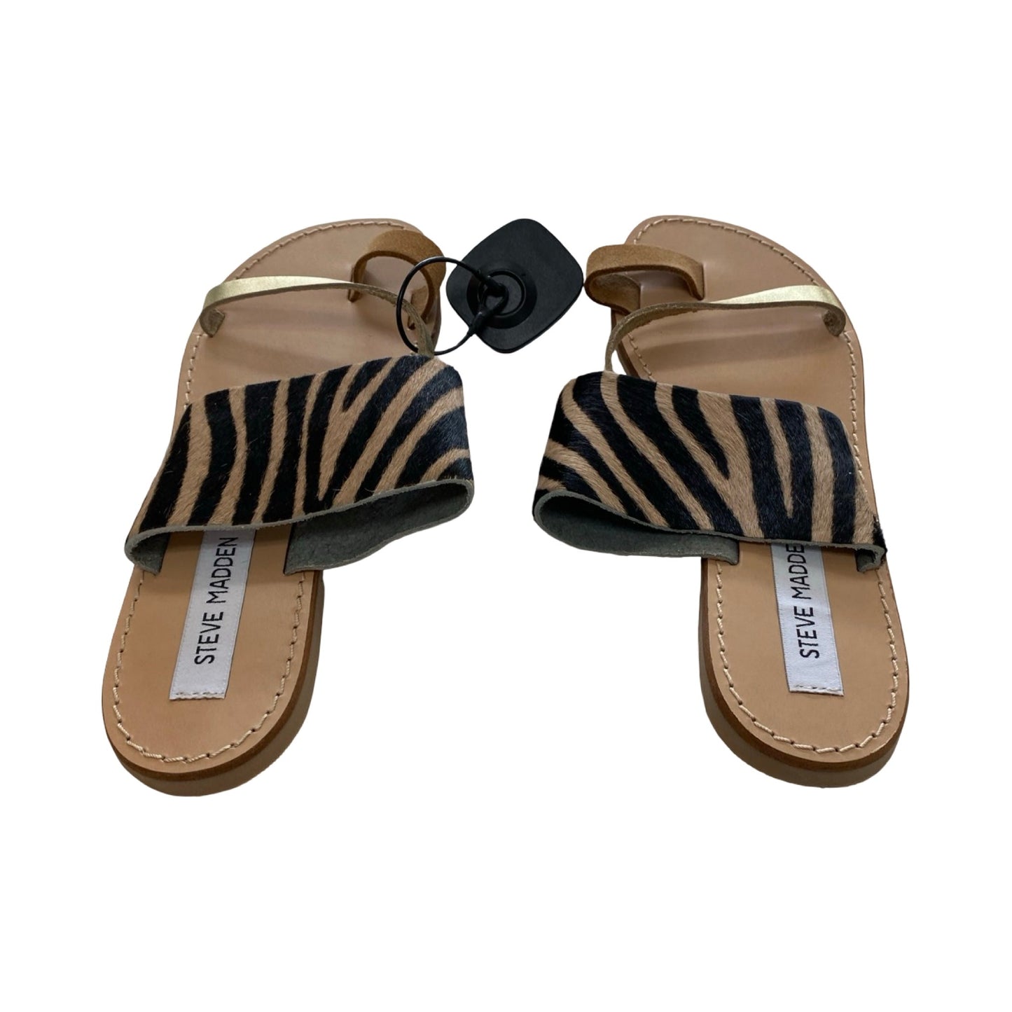 Sandals Flats By Steve Madden In Multi, Size:6.5