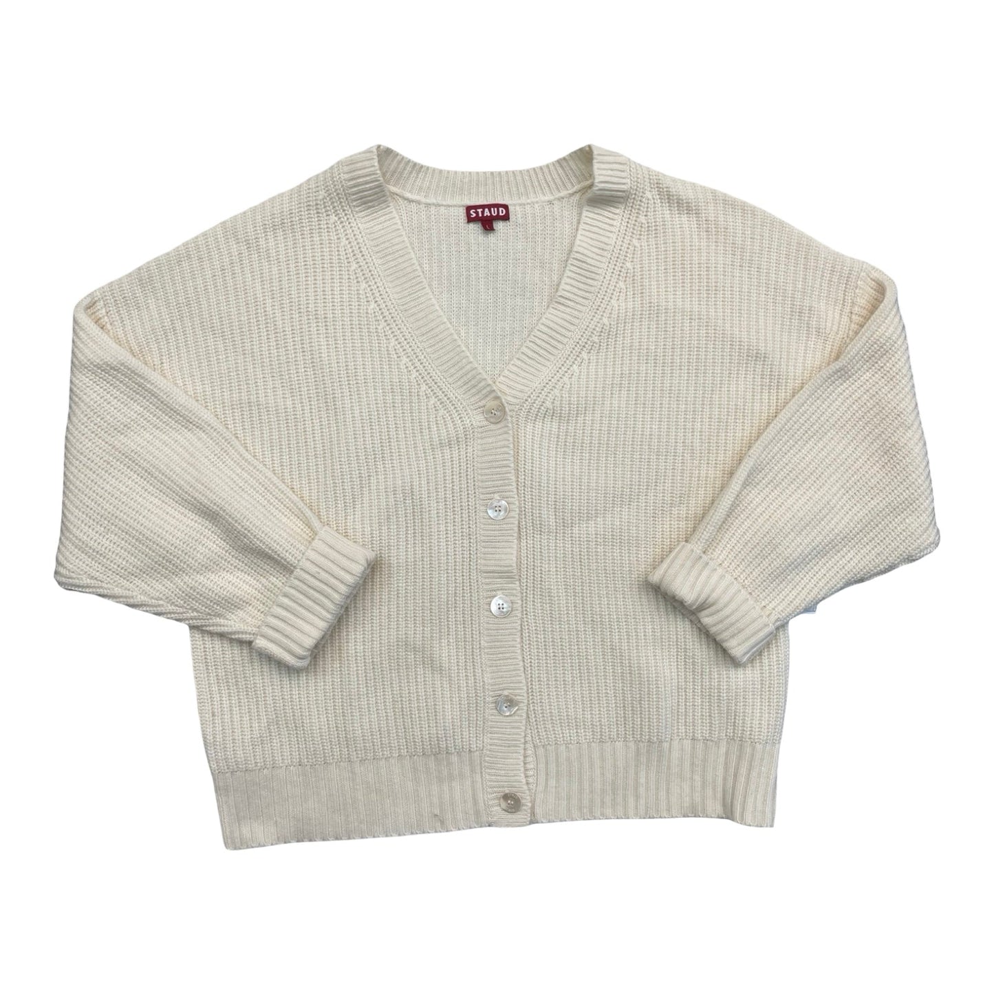 Sweater Cardigan By Staud In Cream